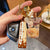 Boba Tea Cup With Teddy Bear Keychain - minxxshop.com