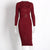 Long Sleeve Pencil Dress - minxxshop.com