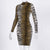 Leopard Print Sexy Mini Dress - minxxshop.com