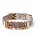 Two-tone Stainless Steel Mesh Bracelets - minxxshop.com