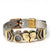 Two-tone Stainless Steel Mesh Bracelets - minxxshop.com