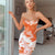 Tie Dye Backless Sleeveless Dress - minxxshop.com