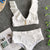Beautiful Hollow Out High Waist Two Pieces Solid Bikini - minxxshop.com