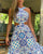 Sleeveless Halter Top Style Dress - minxxshop.com
