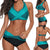 Polka Dots Push-up Beach Swimsuit - minxxshop.com