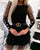 Long Sleeve Bottoming Shirts Buttons Cuff Mesh Sleeve Solid Tops - minxxshop.com