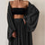Three Piece Casual Cardigan Tops - minxxshop.com