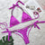 Crystal Diamond Bikini Swimwear - minxxshop.com