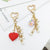 Pearl & Hearts Keychain - minxxshop.com