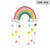 Rainbow Wall Hanging Nursey/Children's Room Decor - minxxshop.com