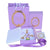 French Macaron Cookies With Effiel Tower Trinket Keychain in Gift Box - minxxshop.com