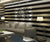 black-white-and-pink-white-deep-embossed-vertical-stripes-wallpaper