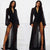 Long Chiffon Kimono Loose Solid Cardigan - minxxshop.com
