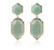 Polygons Crystal Stud Earrings - Amethyst, Agate, Quartz & Onyx - minxxshop.com