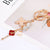 Crystal Rhinestone Clover keychain - minxxshop.com