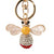 Rhinestone Crystal Elephant Keychain - minxxshop.com