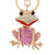 Rhinestone Crystal Elephant Keychain - minxxshop.com