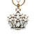 Rhinestone Crystal Elephant Keychain - minxxshop.com