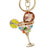 Rhinestone Crystal Elephant Keychain - minxxshop.com
